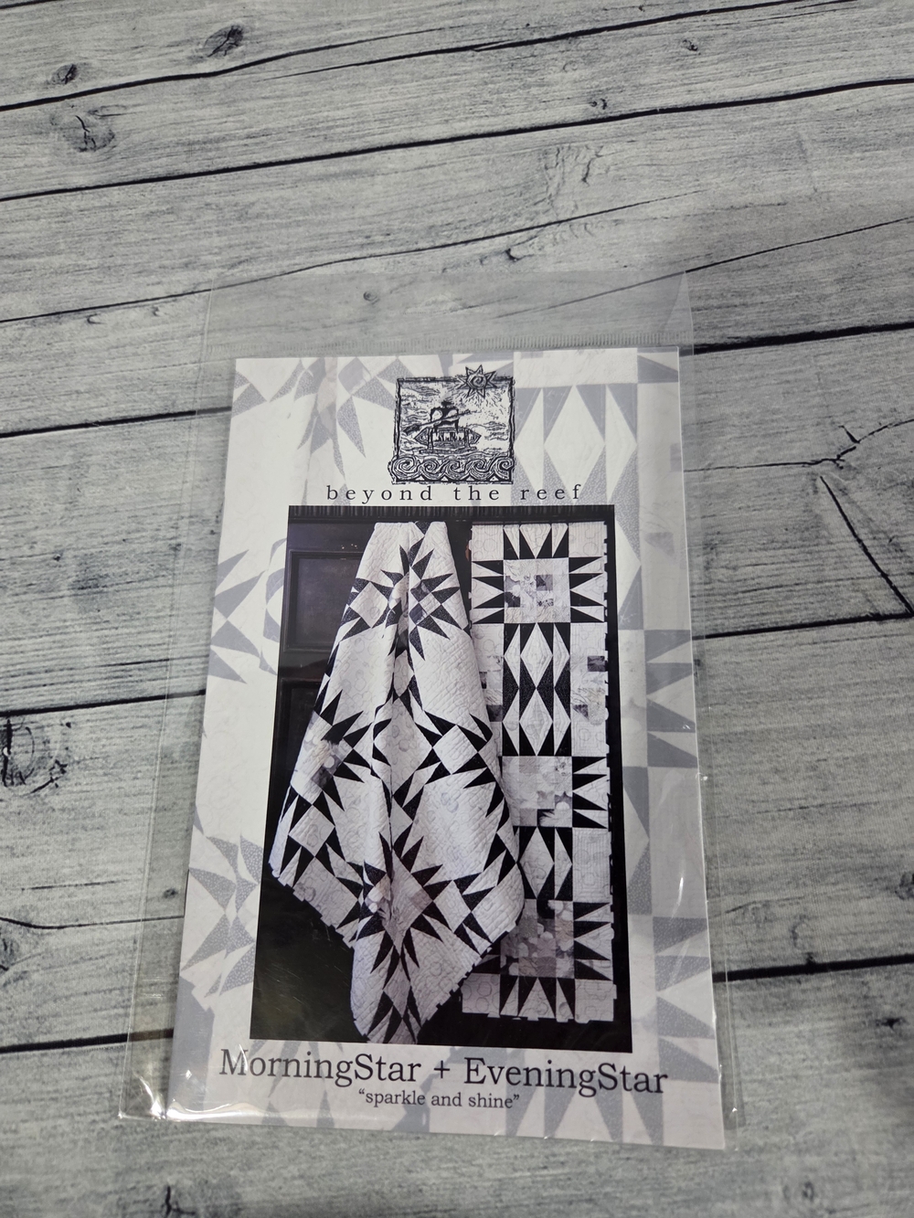 Beyond The Reef Quilting Pattern Morning Star + Evening Star
